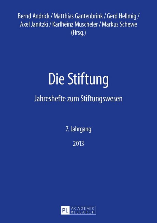 Produktbild: Die Stiftung
