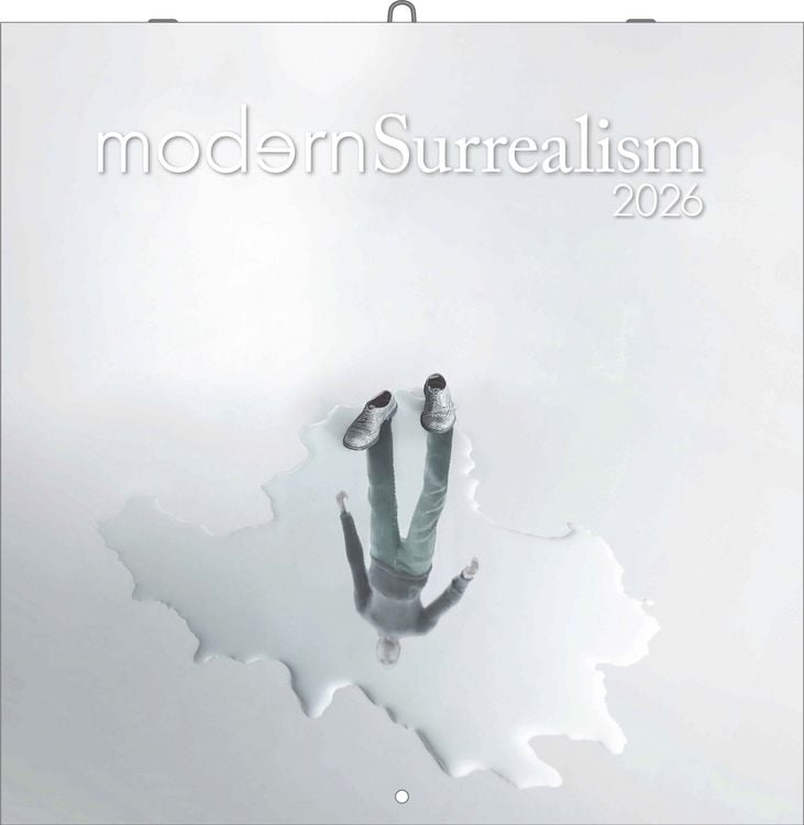 Produktbild: Modern Surrealism 2026 - Wand-Kalender - Broschüren-Kalender - 30x30- 30x60 geöffnet