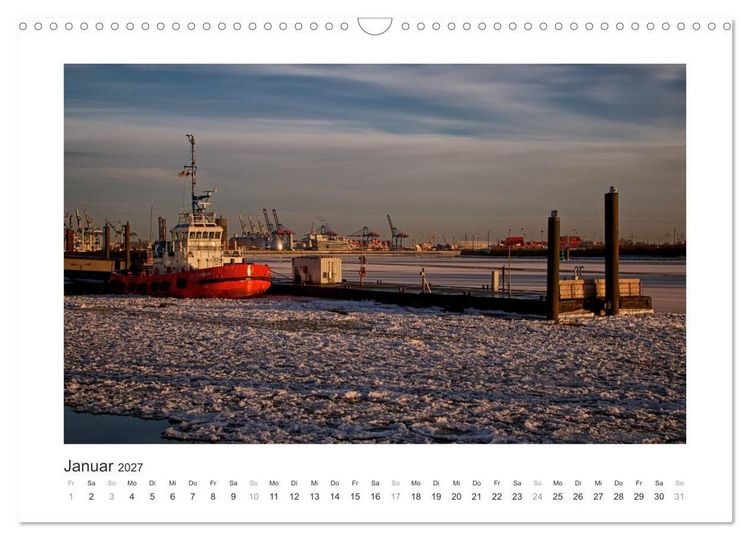 Produktbild: Hamburger Perlen (Wandkalender 2027 DIN A3 quer), CALVENDO Monatskalender