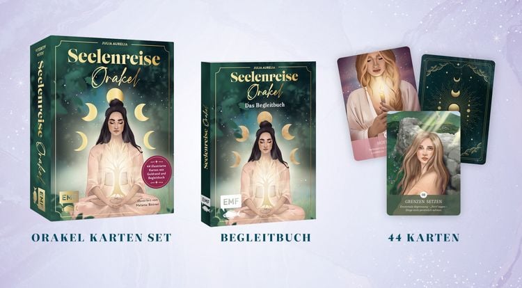Produktbild: Orakel-Kartenset: Seelenreise Orakel | Stelle dich den Aufgaben deines Lebens und werde zu deinem authentischsten Selbst