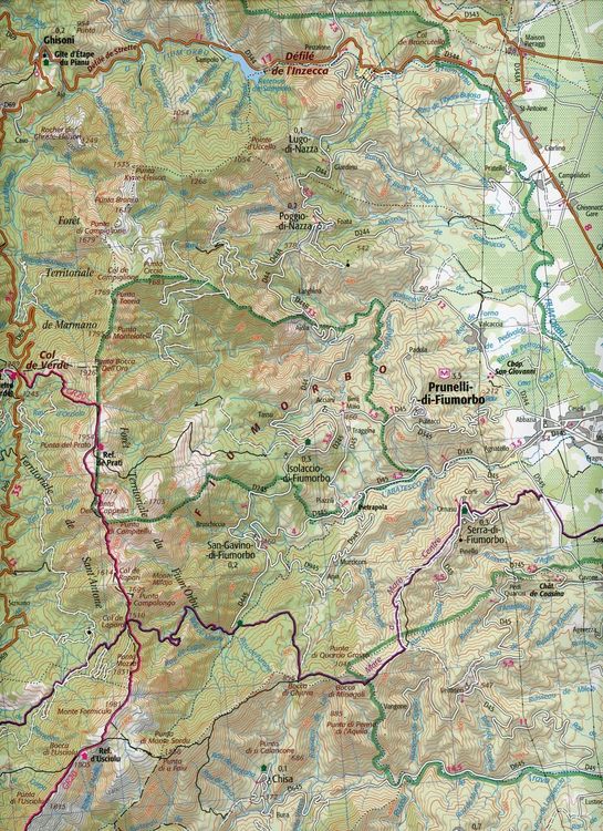Produktbild: Ajaccio Porto-Vecchio 1:75000