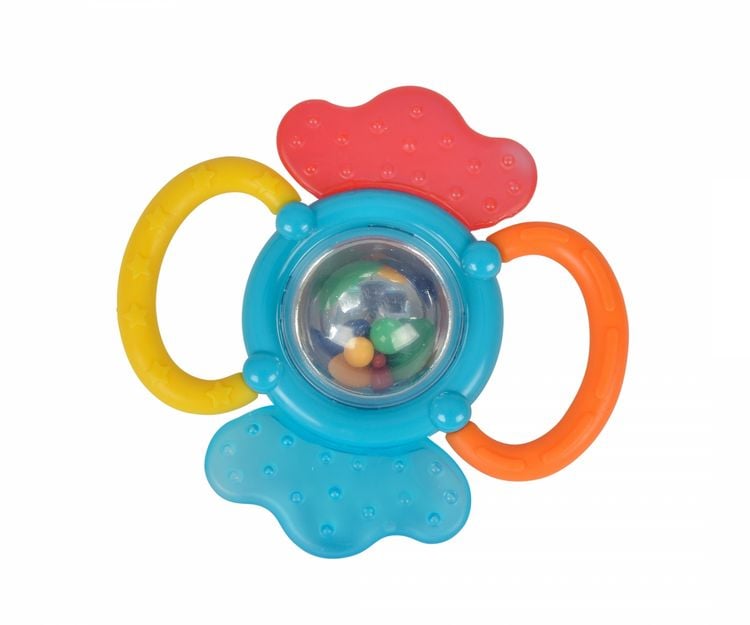 Produktbild: Rassel ABC Activity mit Bei&szlig;ringen 12cm
