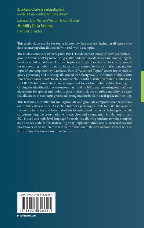 Produktbild: Mobility Data Science
