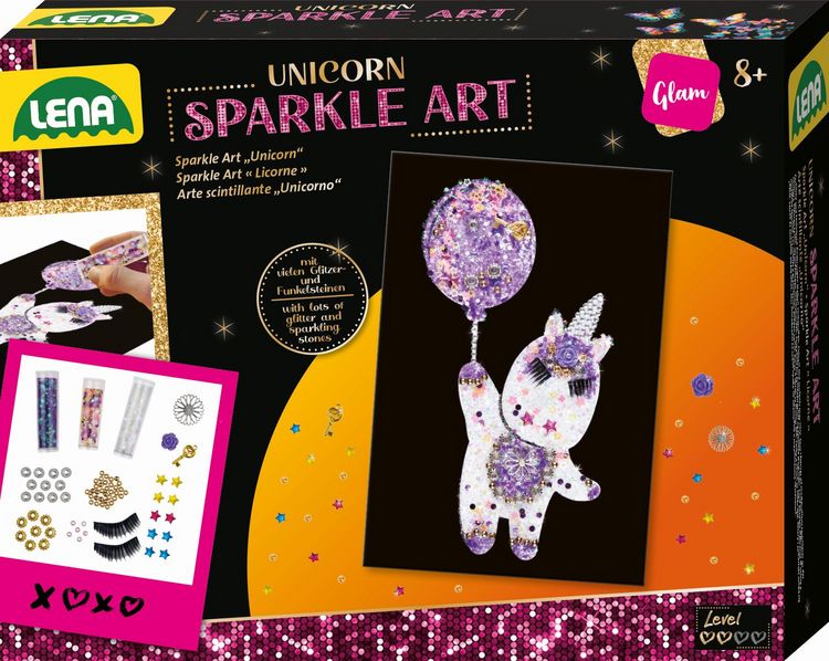 Produktbild: Sparkle Art Unicorn, Faltschachtel