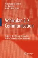 Produktbild: Vehicular-2-X Communication