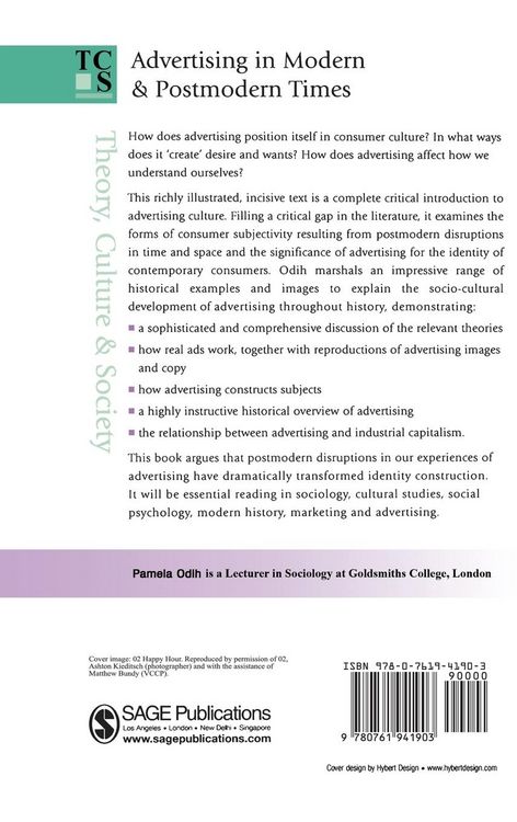 Produktbild: Advertising in Modern and Postmodern Times