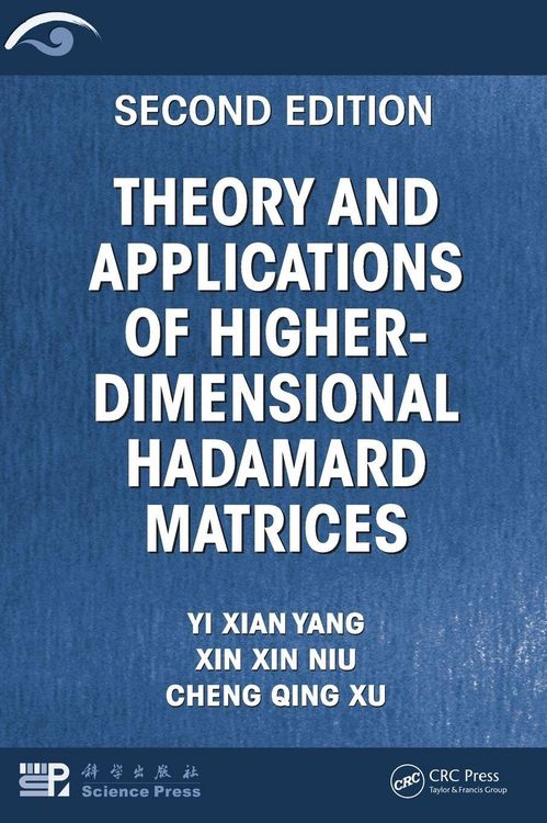 Produktbild: Theory and Applications of Higher-Dimensional Hadamard Matrices, Second Edition