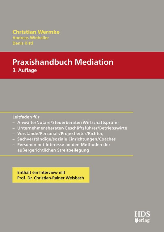 Produktbild: Praxishandbuch Mediation