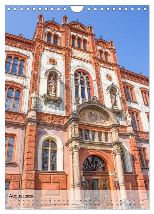 Produktbild: Hansestadt Rostock - Sehensw&uuml;rdigkeiten der Ostseemetropole (Wandkalender 2026 DIN A4 hoch), CALVENDO Monatskalender