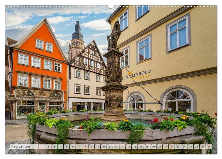 Produktbild: Coburg Impressionen (Wandkalender 2026 DIN A2 quer), CALVENDO Monatskalender