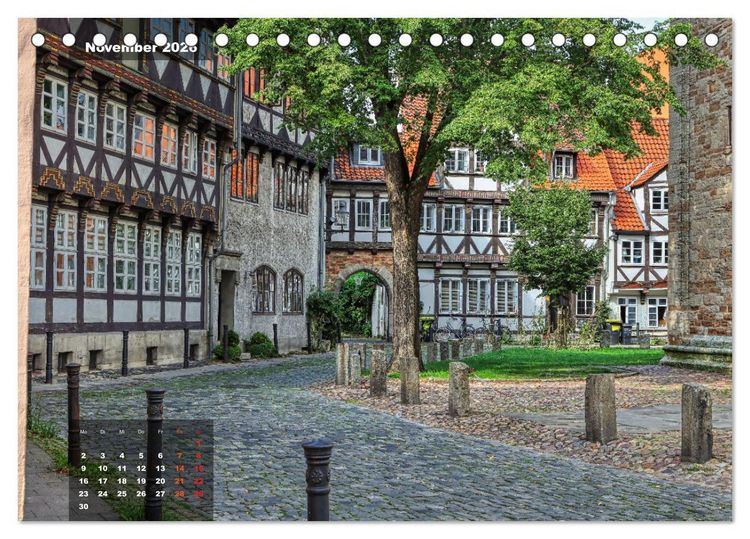 Produktbild: Braunschweiger Bilderbogen (Tischkalender 2026 DIN A5 quer), CALVENDO Monatskalender