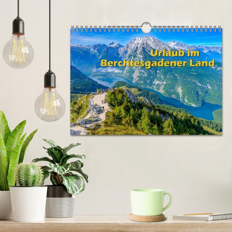 Produktbild: Urlaub im Berchtesgadener Land (Wandkalender 2026 DIN A4 quer), CALVENDO Monatskalender