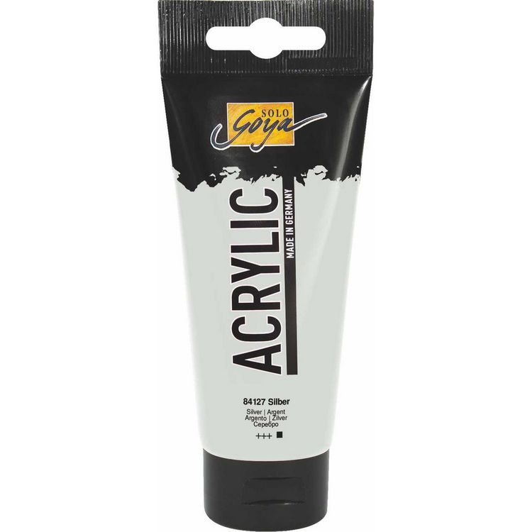 Produktbild: KREUL SOLO GOYA Acrylic Silber 100 ml Tube