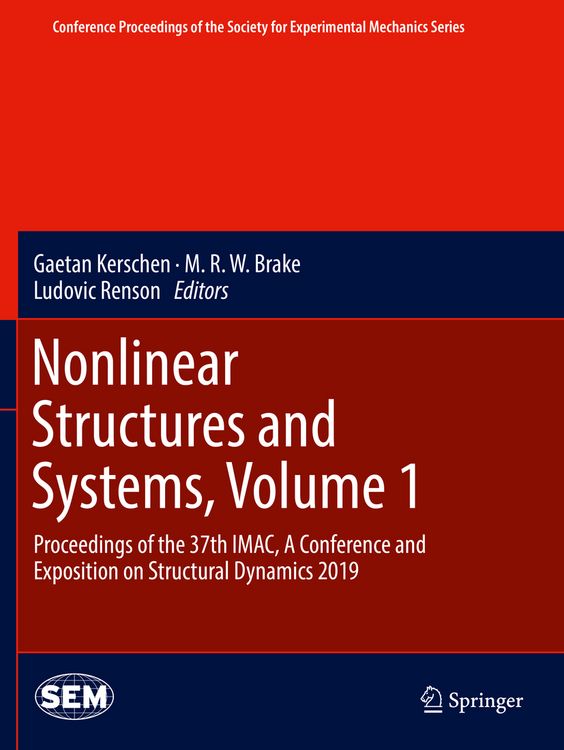 Produktbild: Nonlinear Structures and Systems, Volume 1