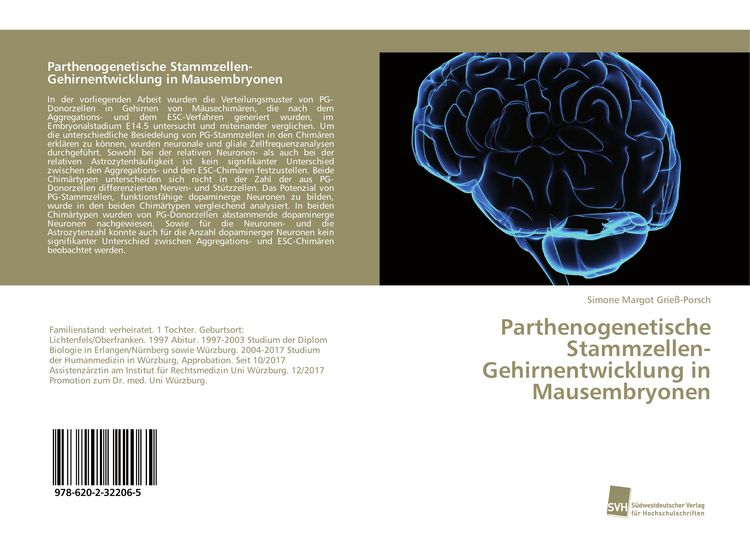 Produktbild: Parthenogenetische Stammzellen-Gehirnentwicklung in Mausembryonen