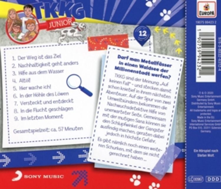 Produktbild: TKKG Junior: 012/Schmierige Angelegenheiten
