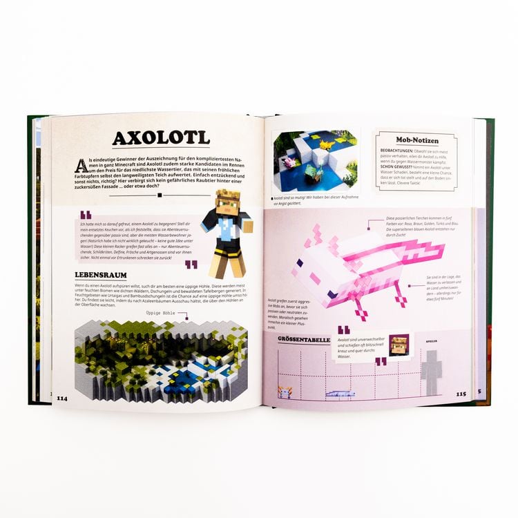 Produktbild: Minecraft Lexikon der Mobs. Der ultimative Leitfaden zu allen Kreaturen und Monstern