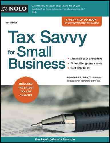 Produktbild: Tax Savvy for Small Business