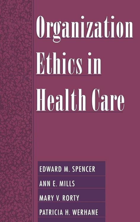 Produktbild: Organization Ethics in Health Care