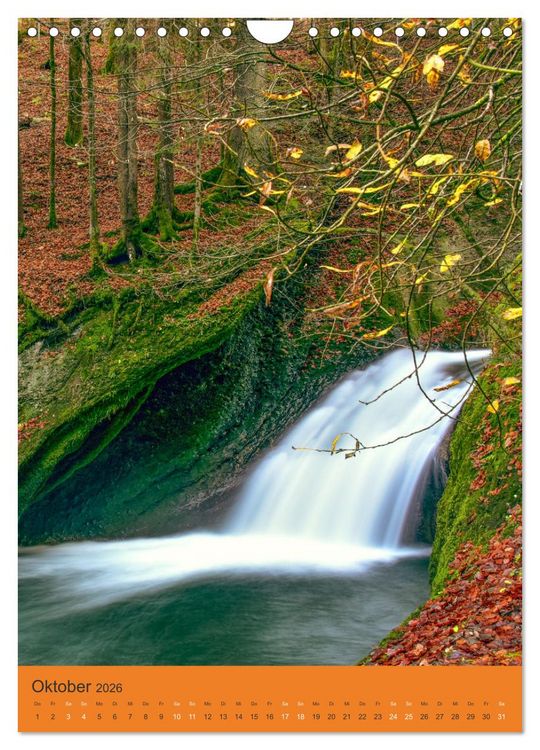 Produktbild: Wo der Wildbach rauscht im Allg&auml;u (Wandkalender 2026 DIN A4 hoch), CALVENDO Monatskalender