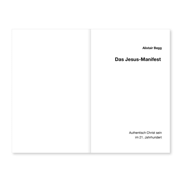 Produktbild: Das Jesus-Manifest