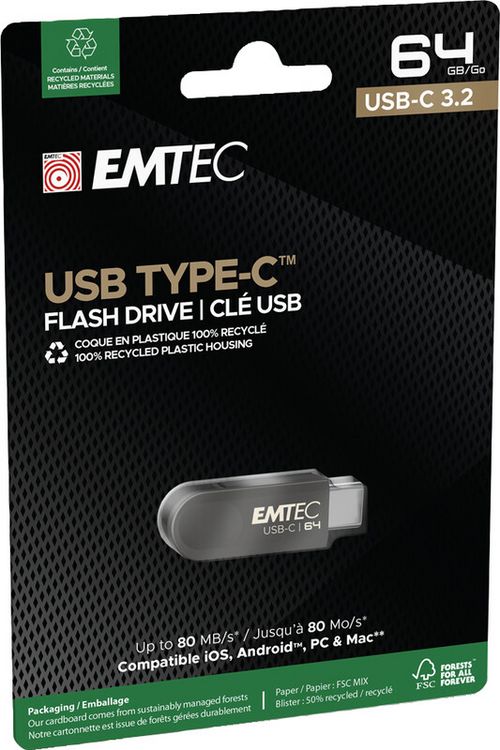 Produktbild: Emtec USB Stick C280 64GB 3.2