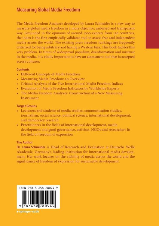 Produktbild: Measuring Global Media Freedom