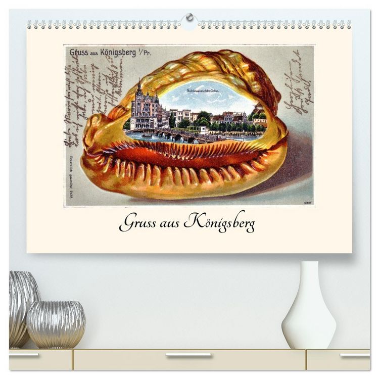 Produktbild: Gruss aus K&ouml;nigsberg (hochwertiger Premium Wandkalender 2026 DIN A2 quer), Kunstdruck in Hochglanz