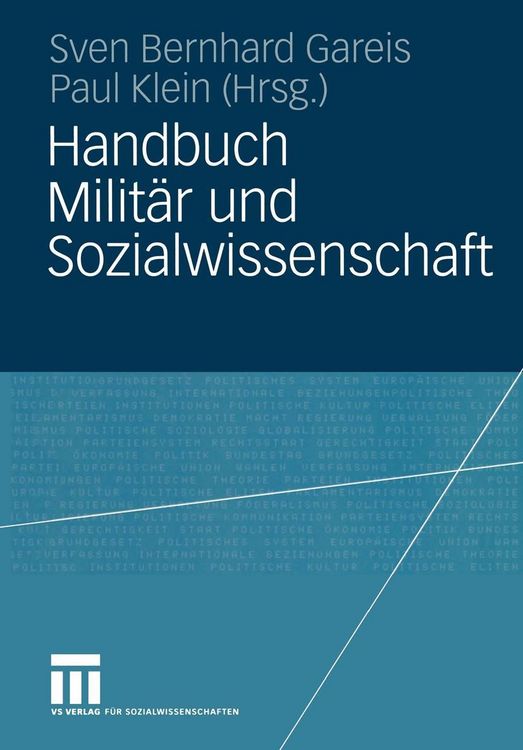 Produktbild: Handbuch Milit&auml;r und Sozialwissenschaft