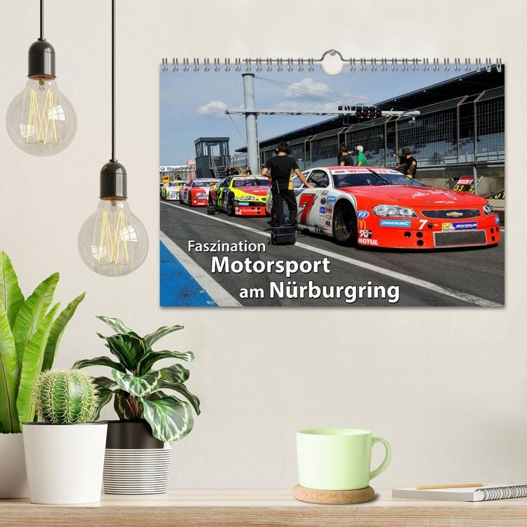 Produktbild: Faszination Motorsport am N&uuml;rburgring (Wandkalender 2026 DIN A4 quer), CALVENDO Monatskalender