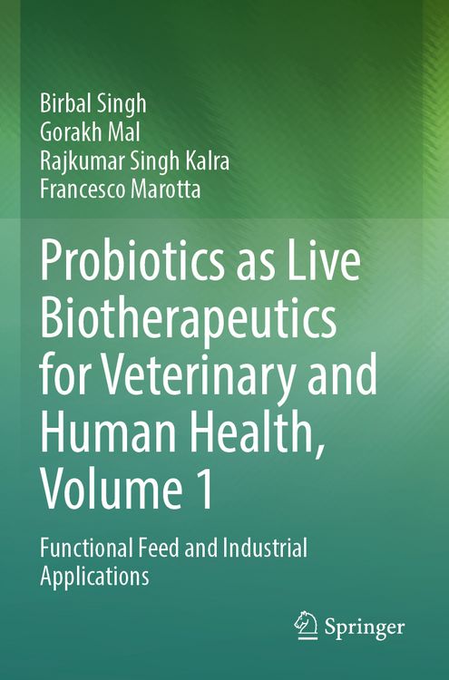 Produktbild: Probiotics as Live Biotherapeutics for Veterinary and Human Health, Volume 1