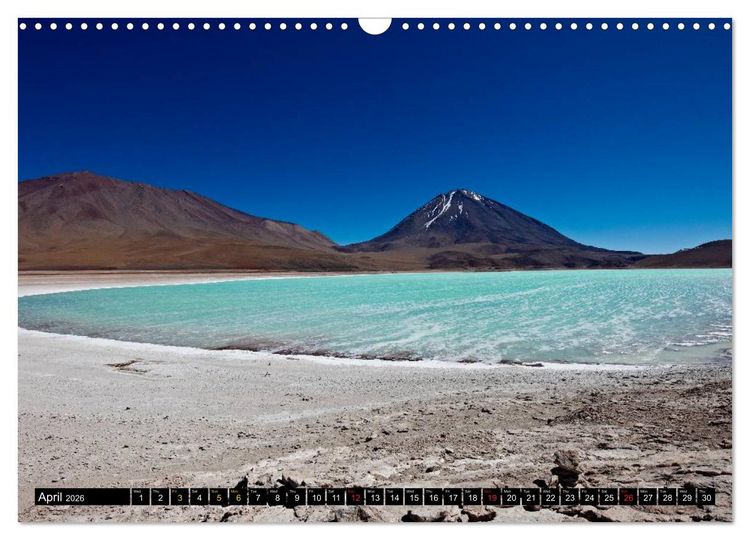 Produktbild: Bolivia Andean landscapes / UK-Version (Wall Calendar 2026 DIN A3 landscape), CALVENDO 12 Month Wall Calendar