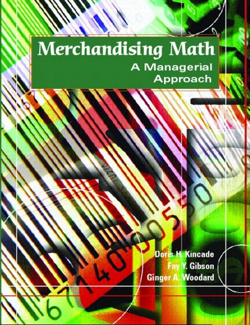 Produktbild: Merchandising Math: A Managerial Approach