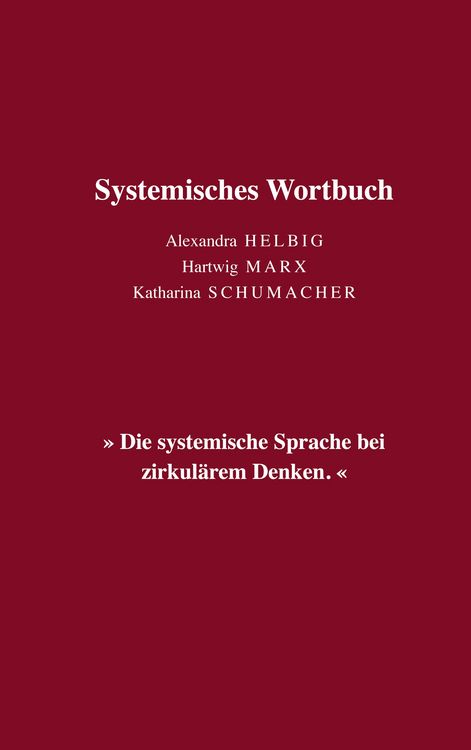 Produktbild: Systemisches Wortbuch