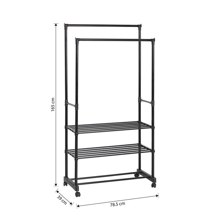 Produktbild: HTI-Living Regal f&uuml;r begehbaren Kleiderschrank Lena Regal f&uuml;r begehbaren Kleiderschrank Lena