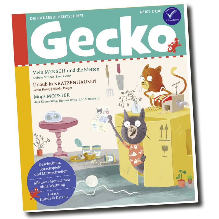 Produktbild: Gecko Kinderzeitschrift Band 101