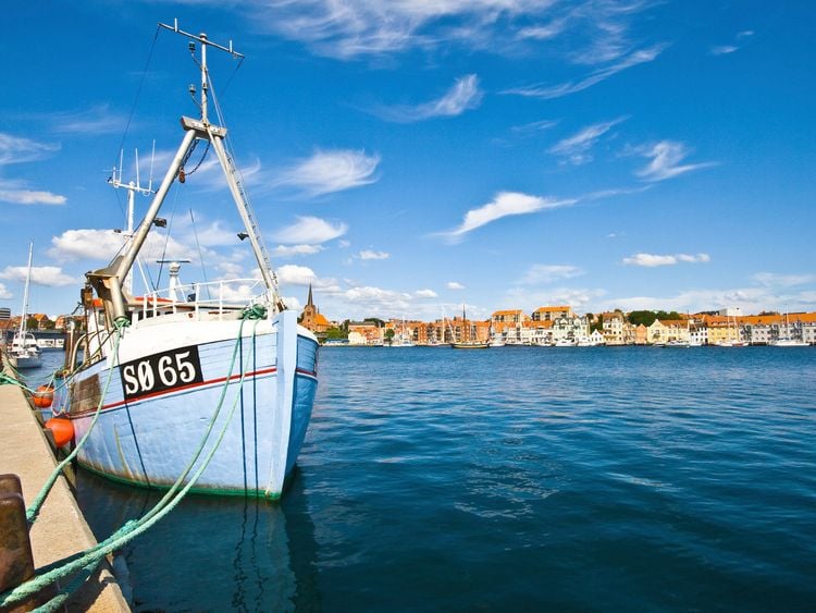 Produktbild: CALVENDO Puzzle S&oslash;nderborg/D&auml;nemark | 1000 Teile Lege-Gr&ouml;&szlig;e 64x48cm Foto-Puzzle f&uuml;r gl&uuml;ckliche Stunden