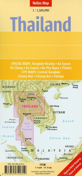 Produktbild: Thailand 1 : 1 500 000