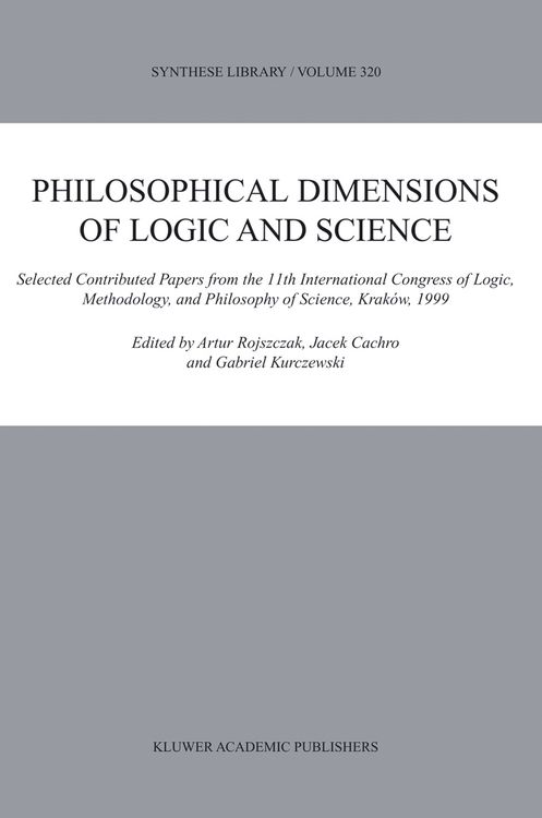 Produktbild: Philosophical Dimensions of Logic and Science
