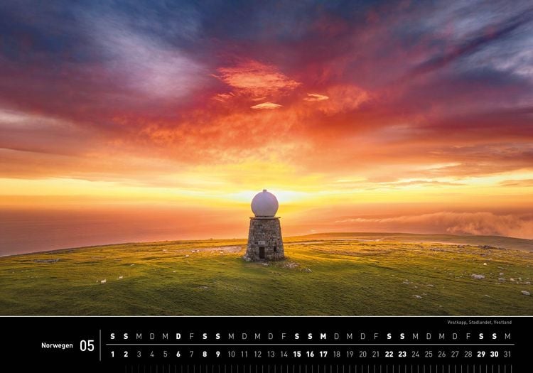 Produktbild: Norwegen Premiumkalender 2027
