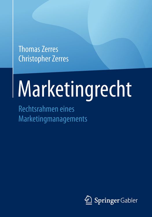 Produktbild: Marketingrecht
