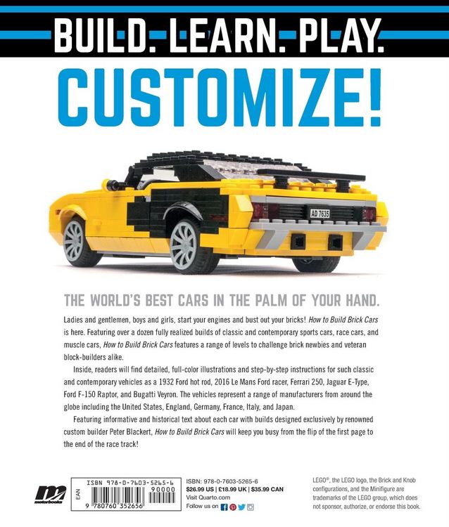 Produktbild: How to Build Brick Cars