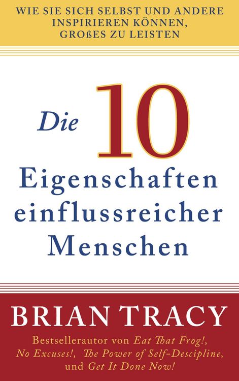 Produktbild: Tracy, B: 10 Eigenschaften einflussreicher Menschen