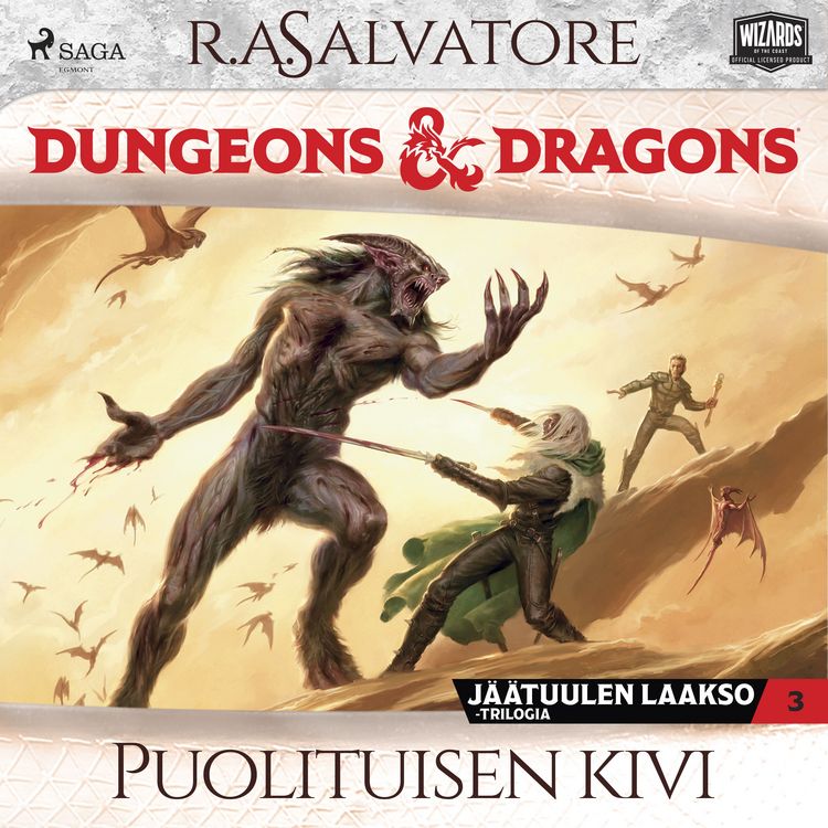 Produktbild: Dungeons & Dragons &ndash; J&auml;&auml;tuulen laakso: Puolituisen kivi