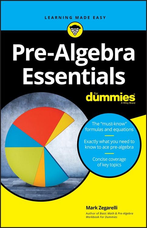 Produktbild: Pre-Algebra Essentials For Dummies