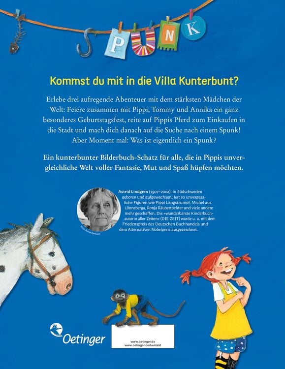 Produktbild: Das gro&szlig;e Buch von Pippi Langstrumpf