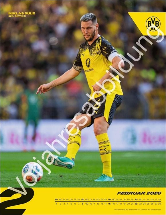 Produktbild: BVB Posterkalender 2027