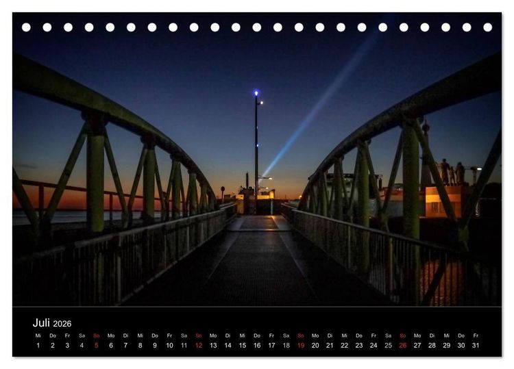 Produktbild: Bremerhaven - Blickpunkte (Tischkalender 2026 DIN A5 quer), CALVENDO Monatskalender
