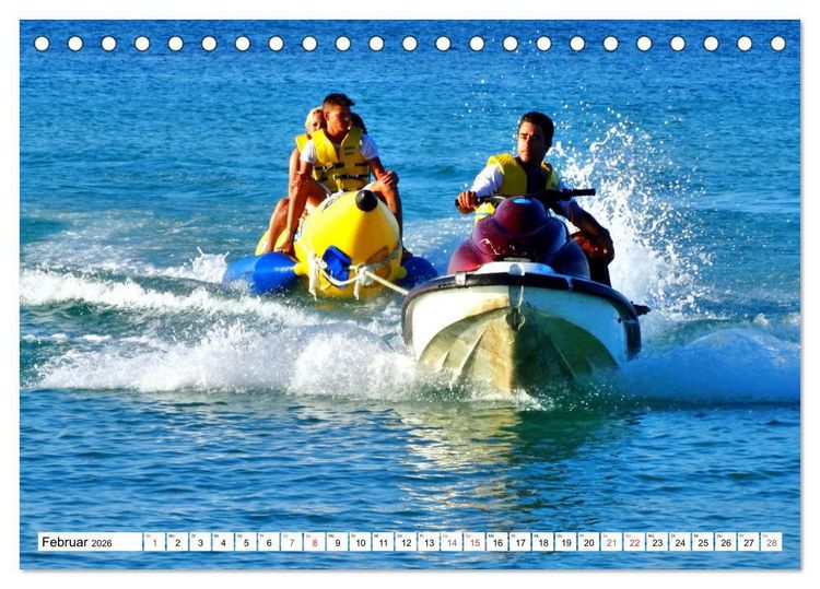 Produktbild: Lust auf Meer - Wasserfreuden in Kuba (Tischkalender 2026 DIN A5 quer), CALVENDO Monatskalender