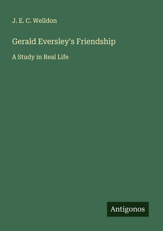 Produktbild: Gerald Eversley's Friendship